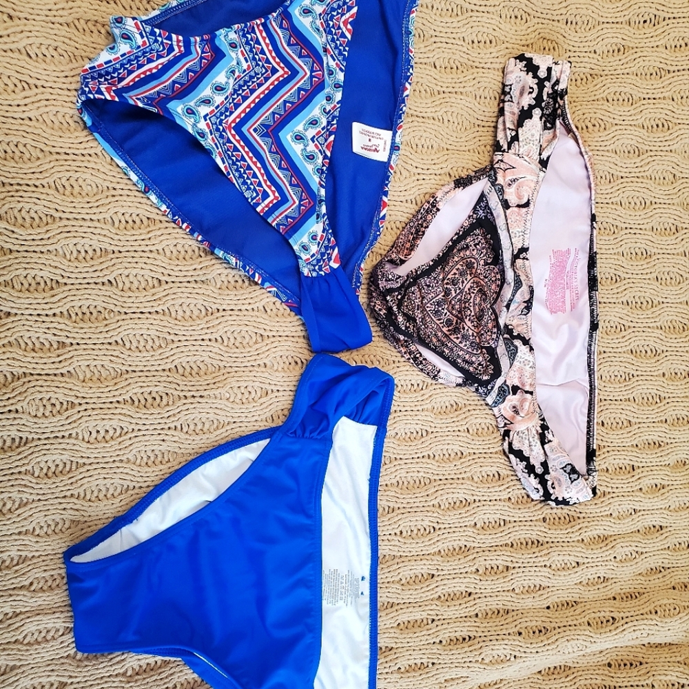 Bundle of 3 Bikini Bottoms
